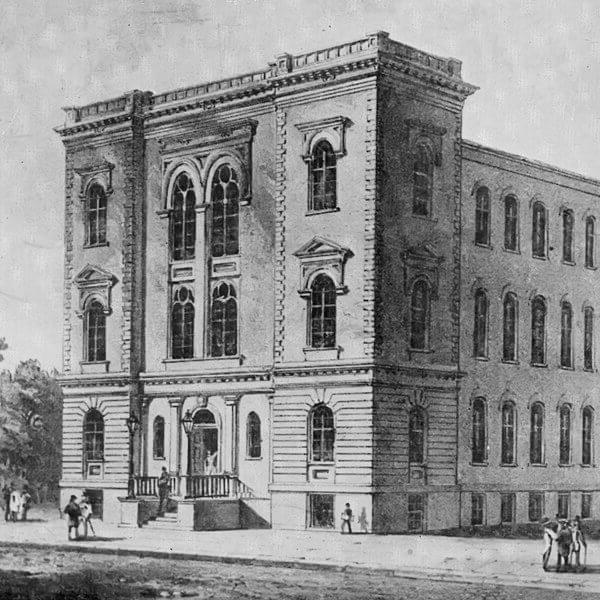 Historic image of the Livingston Street Building